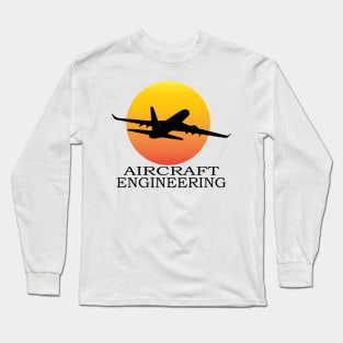 aircraft engineering aerospace engineer Long Sleeve T-Shirt